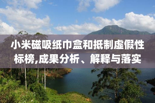 小米磁吸紙巾盒和抵制虛假性標(biāo)榜,成果分析、解釋與落實(shí)